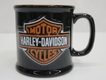 Harley Davidson Official 3D Logo Black Coffee Mug Licensed. Fixed Price $19.95.