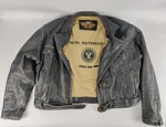 Harley Davidson Leather Jacket Mens L? Metal Masterpieces Distressed 90S Belted. Fixed Price $149.99.