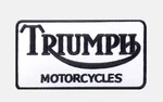 Triumph Embroidered Patch Iron/sew 3-3/4" X 2" Motorcycles Bonneville ROCKET3. Fixed Price $8.03.