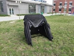 Three Size Shed Cover Tent Heavy Duty Motorcycle Storage Garage Shelter Blcak. Fixed Price $313.96.