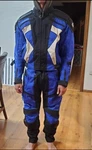 Joe Rocket Armored Motorcycle Racing 2 Pc Suit W/ Backpack. Very Good Condition.. Fixed Price $350.00.