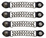 Motorcycle Vest Extender 4 Pack Biker Chain For Women - UDD36. Fixed Price $27.30.