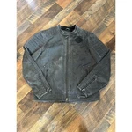 Harley Davidson Decklyn Distressed Casual Jacket Black Motorcycle Biker Sz Large. Fixed Price $99.99.