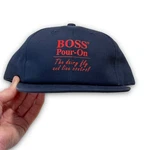 Vintage 90S Boss Pour On Dairy Fly Spray Products Snapback Hat Cap Usa Made. Fixed Price $20.69.
