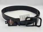 Harley Davidson Mens Belt Size 40 Black Leather Matte Buckle Nwt Motorcycle. Fixed Price $40.00.
