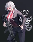 Anime Ak 12 Girls Frontline Long Hair Silver Art Gaming Mat Desk 31434. Fixed Price $36.99.
