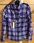 Speed & Strength Smokin' Aces Women's Reinforced Moto Shirt Purple Xs 878963-1. Fixed Price $99.94.
