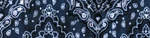 Zan Headgear Cooldanna Paisley Navy DC111. Fixed Price $15.74.