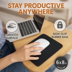 Small Mouse Pad 6X8 Inch Non-slip Rubber Base Smooth Surface Mini Mat For Laptop. Fixed Price $6.65.