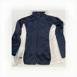 Zoe Athletics Absolute Full Zip Girls Cheer Jacket Blue With White Trim Sz Med. Fixed Price $16.08.