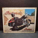 Indian Motorcycle 02 Chief 16 X 12 1/2" Tin Sign Man Cave Garage Usa 2003. Fixed Price $24.98.