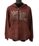 Harley Davidson Women's Polished Zip Up Hooded Sweatshirt 3002763. Fixed Price $68.00.