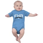 Fxr Racing Infant Tranquil Blue/white Podium Short Sleeve Onesie 242290-4101-12. Fixed Price $29.99.