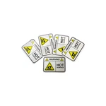 Warning-hot Surface Sticker Multi Color, Brand New, Free SHIPPING,5 Pieces. Fixed Price $10.96.