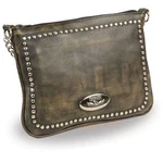 Milwaukee Leather MP8810 Women's Distress Brown Chain Strap Riveted Shoulder Bag. Fixed Price $49.99.
