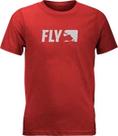 Fly Racing Youth Primary Tee (2022) Red 352-0527YM. Fixed Price $30.99.