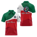 New! Alfa Romeo Logo Green White Red Polo Men's Shirt All Size S-5XL. Fixed Price $32.99.