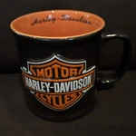 Vintage Harley-davidson Coffee Mug Cup Bar & Shield Mega 2002 Embossed 3D. Fixed Price $12.87.