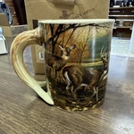 Wild Wings 8955711626 Indian Summer Whitetail Deer Sculpted Mug, Oz,mugs. Fixed Price $24.00.