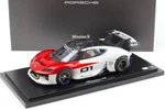 1:18 Spark Porsche Mission #01 Red/white Wap Dealer. Fixed Price $227.34.