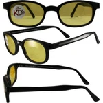 X-kd Original Kd's Yellow Lens Sunglasses Motorcycle With Pouch 10112. Fixed Price $12.95.