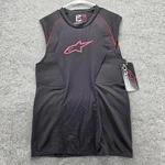 Alpinestars Mx Cooling Vest Warm Weather Device Black/red Mens Xl 4755511 Nwt. Fixed Price $59.99.