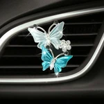 Zimisi Car Vent Clip, Dual Butterfly Air Count (pack Of 1), 1PC/BLUE. Fixed Price $8.31.