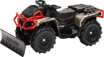 New Ray Toys Mini Outlander W/ Snow Plow 1:18 Scale Black/brown/red #7383. Fixed Price $23.78.