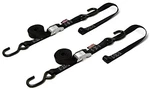 Powertye Tie-down Cam S-hook Soft-tye 1"X6' Black/black Pair. Fixed Price $42.04.