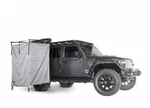 Smittybilt 2899 Shower Awning Gray Universal Fit Dual Sided Zippers. Fixed Price $217.95.