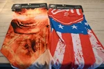 2-NEW Zan Headgear Polyester Deluxe Bandana American Vintage Hades. Fixed Price $19.00.