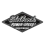 Edelbrock Power Speed Steel Garage Sign - Black & White Vintage Decor. Fixed Price $41.34.