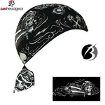 Headwrap Du Rag Skull Cap Bandana Doo Cotton Biker Zan Flydanna Z712. Fixed Price $13.95.