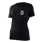 Troy Lee Designs Women's Peace Out Ss T-shirt Black Heather Size Medium. Fixed Price $20.00.