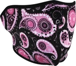 Zan Half-face Neoprene Mask Purple Paisley WNFM162H. Fixed Price $14.99.