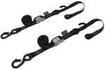 Powertye 23622-S Tie-down Cam Sec Hook Soft-tye 1"X6' Black/black Pair. Fixed Price $43.30.