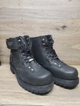 Milwaukee MB445 Outlaw Mens Soft Toe Leather Motorcycle Biker Boots Size 11. Fixed Price $114.40.