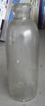 Antique Glass Mineral Water Bottle Large Cc Logo Troy Ny. Fixed Price $19.00.