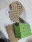 Authentic Gucci Original Gg Canvas Baseball Hat - With Packaging Adjust. Fixed Price $160.00.