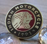 Indian Motorcycle Genuine Pin 2863674 Round Plate Headdress. Fixed Price $23.31.
