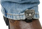 Ryder Clips For Stirrup/strap Boots Heart/skull Accessories. Fixed Price $30.86.