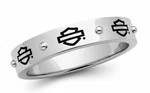 Ladies Harley-davidson Outline Bar & Shield Logo Stacking Ring 101 HDR0497. Fixed Price $99.99.