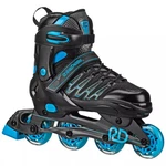 Roller Derby Custom Adult In-fit Skates Padded Boot Shaft 9-12 Blue/black. Fixed Price $50.48.
