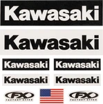 Factory Effex Jersey Iron-on Kit Kawasaki Motorcycle Dirt Bike 28-82100. Fixed Price $26.95.