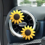 Sunflower Air Vent Clip, Car Decor, 2PCS, Yellow. Fixed Price $10.67.