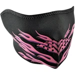 Zan Headgear WNFM054H, Neoprene Half Mask, Reverses To Black, Pink Flames. Fixed Price $13.52.