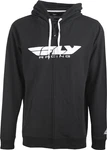 Fly Racing Corporate Zip Up Hoodie Black 2X-LARGE Part# 354-01902X. Fixed Price $45.00.