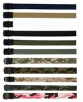 Fox Cotton Military Web Belt With Black Buckle. Fixed Price $13.49.