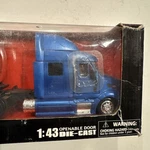 New Ray Kenworth W900 1:43 Scale Diecast Tanker With Sleeper Cab 22 Wheel Nib. Fixed Price $22.00.