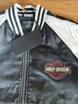 Harley-davidson M.c. Club Milwaukee Jacket Black White 97439-23VM/000L Large. Fixed Price $80.00.